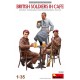 1/35 British Soldiers In Cafe (3 figures &amp; accessories)