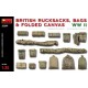 1/35 WWII British Rucksacks, Bags & Folded Canvas