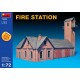 1/72 Fire Station (Building Size L x H x W: 341mm x 234mm x 170mm)