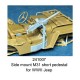 1/24 WWII Jeep Side Mount M31 Short Pedestal