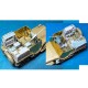 1/35 WWII US SCR-193 Radio set and M1919.30 cal Gun for Tamiya Jeep kits