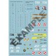 1/48 Mil Mi-24D/W Helicopter Decals & Canopy Paint Masks for Monogram kits