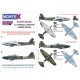 1/32 IL-2 Sturmovik Single Seater Paint Mask for Hobby Boss (Canopy Masks+Insignia Masks)