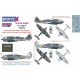 1/48 Focke-Wulf Fw190F-8 Paint Mask for Tamiya kit (Canopy Masks + Insignia Mask + Decals)