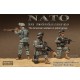 1/35 The American Soldiers in Patrol Group (3 figures)