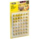 Grass Tufts XL "Blooming" (yellow, 42pcs, 12mm)