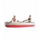 Summer Figures HO Dinghy (assembled and painted)