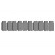 HO, TT, N Scale Easy-Track Railway - Pillar Element (10pcs, 16 mm x 16 mm x 29 mm)