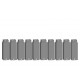 HO, TT, N Scale Easy-Track Railway - Pillar Element (10pcs, 16 mm x 16 mm x 43.5 mm)