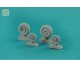 1/32 Soviet/Russian Fighter MiG-29 Wheels (Light Series)