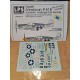 1/72 8th AF P-51B Markings & Stencils Decals for Academy #1616