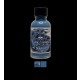 Acrylic Lacquer Paint - Solid Colour Blu Teia Leather (30ml)