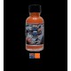 Acrylic Lacquer Paint - Solid Colour Gulf Orange (30ml)