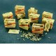 1/48 US Ammunition Boxes w/Cartons for 12.7mm Cartridges