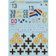 1/48 Messerschmitt Bf 109E (Part 2) Decals