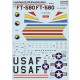 Decal for 1/48 Lockheed F-80 Shooting Star Part 8