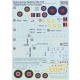 1/72 Supermarine Spitfire XIV Decal - &quot;High Backs&quot; Over Europe