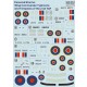 Decal for 1/72 Wing Commander Typhoons and Tempests of the 2nd TAF