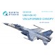 1/48 AIDC F-CK-1C Ching-kuo Vacuumed Clear Canopy for AFV Club kits