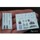 1/32 Bf 109E-1 3D-Printed & Coloured Interior Decals for Eduard kit