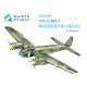 1/32 Ju 88A-1 3D-Printed & Coloured Interior on Decal Paper for Revell kits