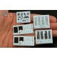 1/48 Mitsubishi F-2B Coloured Interior Detail Parts for Hasegawa kits