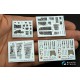 1/48 F-4E late without DMAS Interior Parts (3D decal) for Meng kits