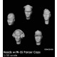 1/35 Heads with WSS Panzer Caps (5pcs)