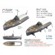 1/700 IJN 11m Motor Boats for Battleships, Cruisers and Carriers