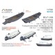 1/700 IJN 13m Special type Transportation Boat and 8m Motor Launch for Carriers