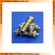 Cannon with Carriage Kit 26mm (4pcs, Barrel length 29mm, Carriage Length 18mm)