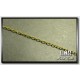 Brass Link Chain 2,6 x 3,8 (1 metre)