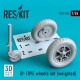 1/24 Messerschmitt Bf-109E Wheels set (weighted) for Airfix/MPC kits