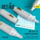 1/32 UB-32A-73 Rocket Launcher (4pcs) for Trumpeter Su-7/17/24/25, MiG-21,/23/27, YaK-38