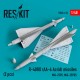 1/48 R-40RD (AA-6 Acrid) Missiles (2pcs) for MiG-25PD, MiG-25PDS