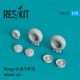 1/72 Dassault Mirage III (D/E/R/S) Wheels for PJ Production/R.V.Aircraft kits