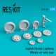 1/72 EE Lightning Wheels set Early Type for Trumpeter/Airfix kits