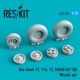 1/72 BAe Hawk T1, T1A, T2, MK50/60/100 Wheels set for Revell/Airfix/Italeri kits