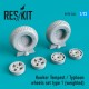 1/72 Hawker Tempest/Typhoon Wheels #1 (weighted) for Special Hobby/Academy/Airfix/KP