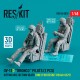 1/48 OV-10D Bronco Pilots Sitting in Ejection Seats for RSU48-0329 (2pcs, 3D Printed)