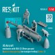 1/48 US Aircraft Mechanics with SUU-23 20mm Gun Pod Scene #1 (3 figures)