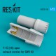 1/72 McDonnell Douglas F-15 (I/K) Eagle Open Exhaust Nozzles for GWH Kit