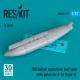 1/72 F-16 300 Gallon Centerline Fuel Tank with Pylon Type #2 (1pc, 3D Printed)