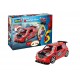 1/25 Race Car with Pullback Engine Rally Car (red)