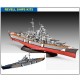 1/700 The Legendary Bismarck Gift Set (kit, cement, paints, and brushes)