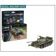 1/72 T-55A/AM with KMT-6/EMT-5 Model Set (kit, glue, brush, paints)