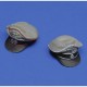 1/16 WWII German Tankers Caps (2pcs)