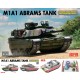 1/35 M1A1 Abrams Tank Ukraine Update Version with Workabel Tracks