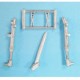 1/32 Spitfire Mk.Ixc Landing Gear for Revell kits (white metal)