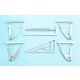 1/32 British Bristol F.2b Biplane Fighter Landing Gear for Wingnut Wings kits